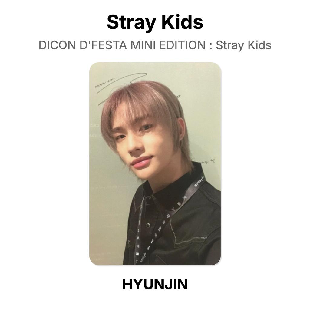 Stray Kids DICON D'FESTA МИНИ-ИЗДАНИЕ : Официальная фотокарточка Stray Kids