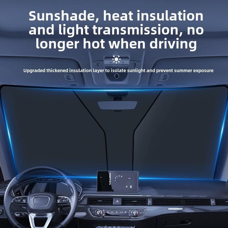 Автомобильный солнцезащитный экран передний щиток Солнцезащитный теплоизоляционный солнцезащитный щиток Внутренний лобовой чехол для автомобиля солнцезащитный зонт