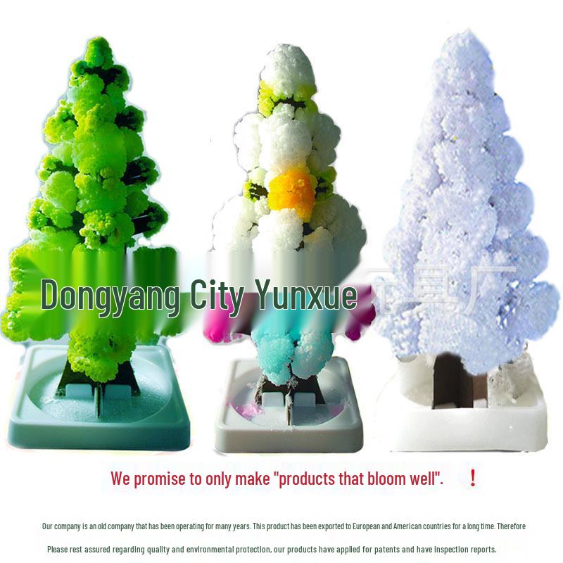 Magic Blooming Paper Tree: DIY Science Kit for Kids - Grow Snowflake Christmas Trees!