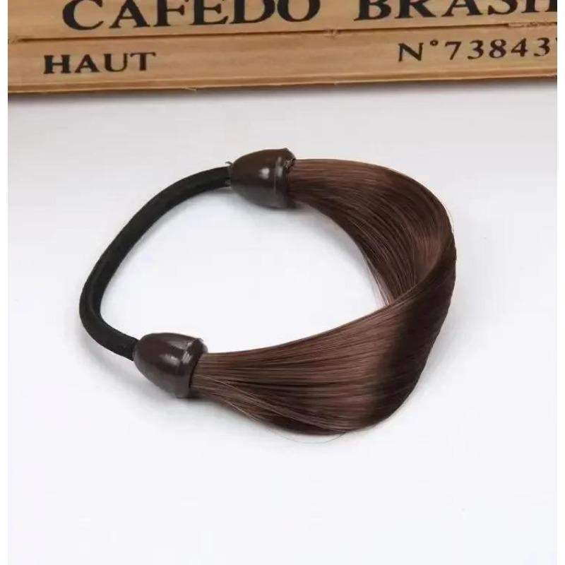 Natural Invisible Hair Rope Women Elegant Simple High Elastic Ponytail Hairbands Scrunchies Periwig Hair Accessories Headwear