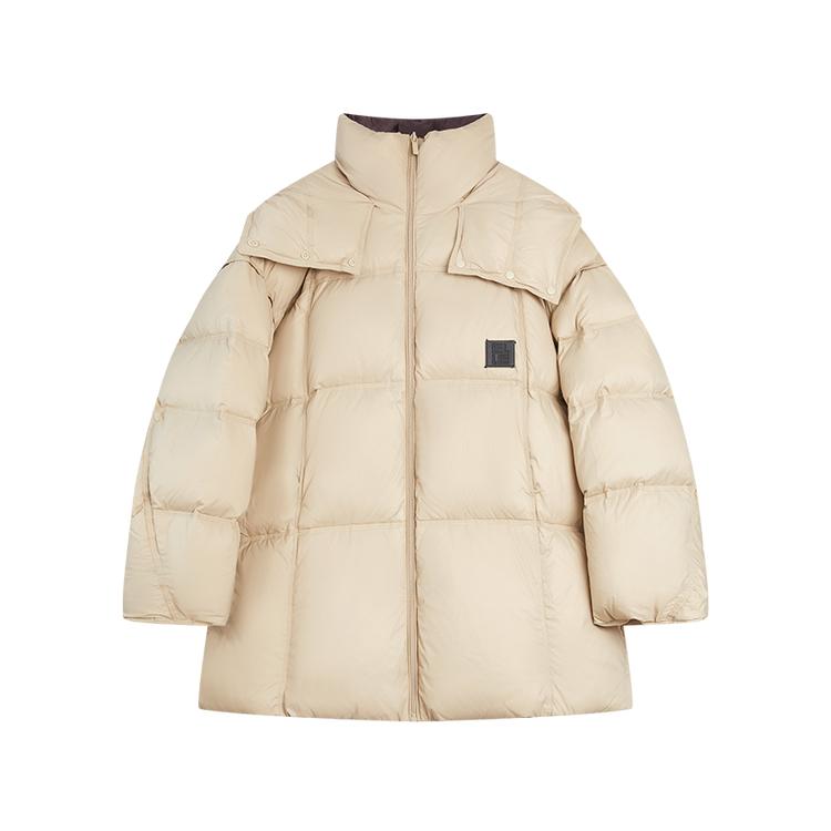ELLE Simple Fresh Elegant Versatile Basic Loose Down Jacket Women outerwear L8WYM246