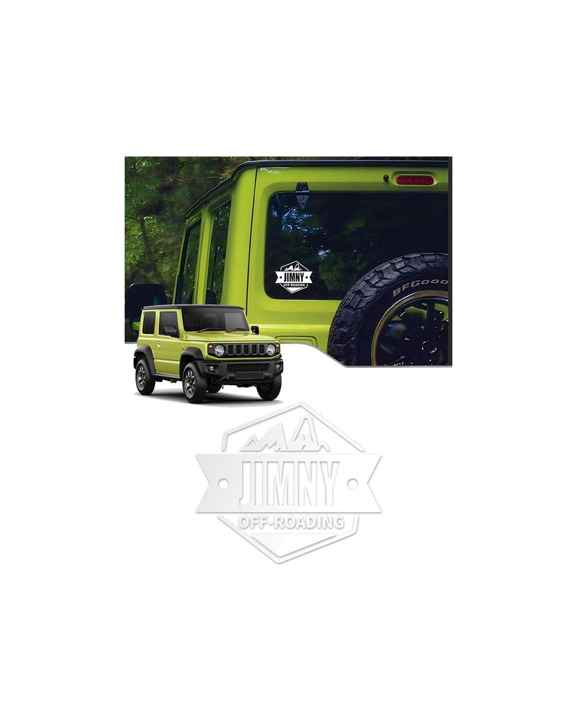 Наклейка Maplewoodcar Jimny, Стильная, Оригинальный дизайн, Jimny, Jb64, Аксессуар, 3D-эффект, Крутая, Водонепроницаемая, Легкая