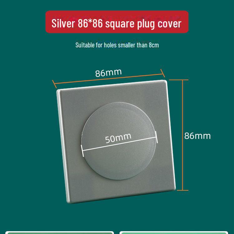 «Декоративная заглушка для отверстий в стене для труб кондиционера и крана»