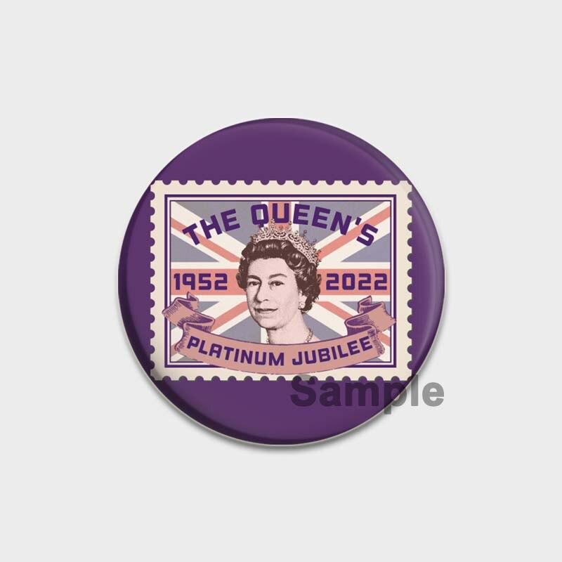 58 мм брошь на лацкан королевы Елизаветы II, брошь ручной работы, значки на рюкзаке, забавные броши из сплава для женщин, ювелирный аксессуар, праздничные подарки