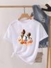 (Asian Size) Short Sleeve T Shirt Sweet Love Mother Style O-neck Tee Clothing Top Casual Fashion Print Lady Female Women Graphic T-shirts