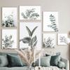 Скандинавские зеленые растения, холст, постеры, простые листы, цитата, холст, картины, листья, принт, декоративные картинки для гостиной, домашний декор