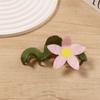 Forest Style Flower Hair Claw Colorful Hair Grab Clip Sweet Large Hair Clip  Girls