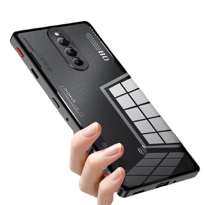 Чехол для телефона Remagic Red Magic 8S Pro с металлическим каркасом и магнитной линзой для Z50 Ultra