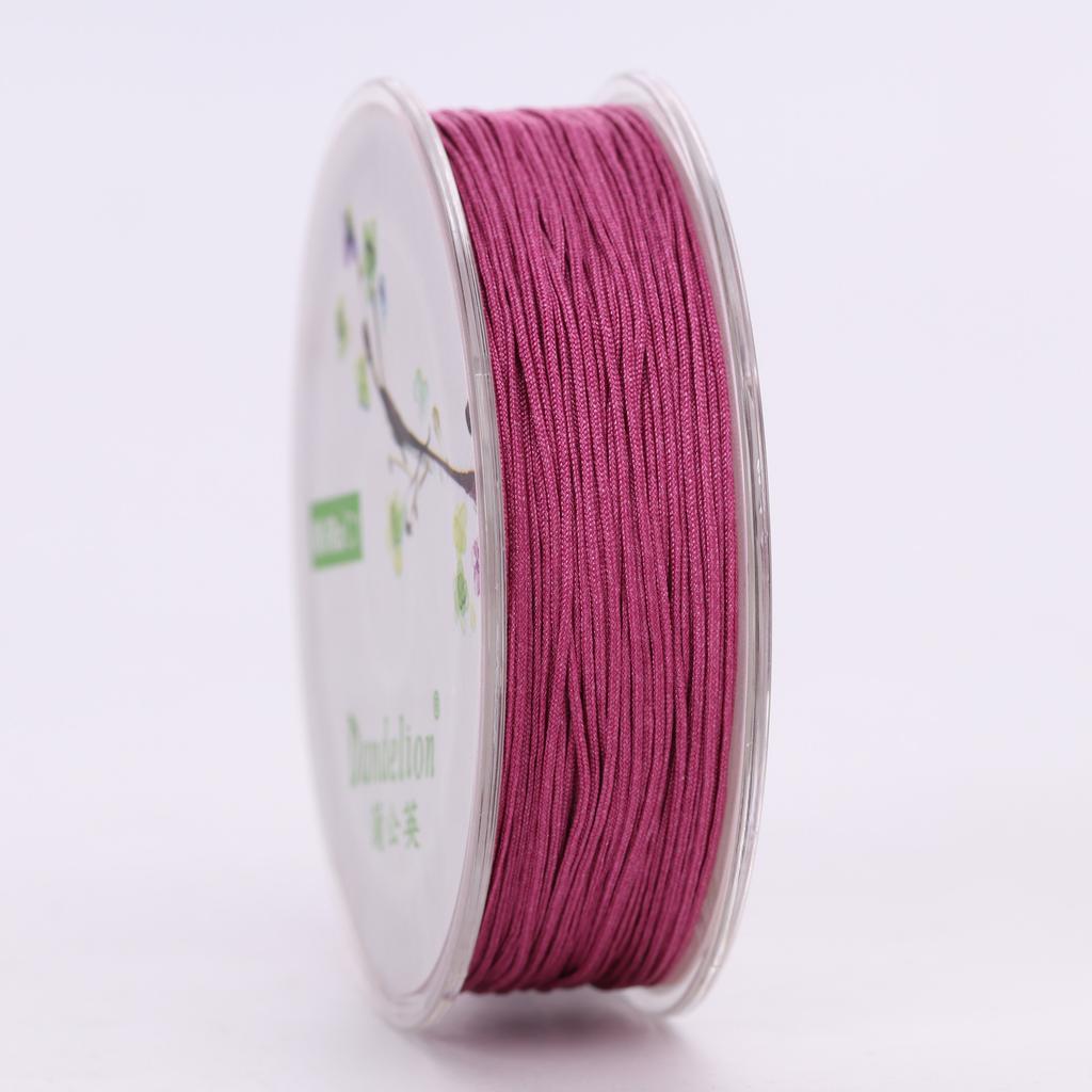 Nylon Cord 0.5mm Lanyard Jewelry Cord Beading Thread Bracelet and Necklace Material Chinese Knotting Cord