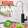 3000W 220V Kitchen Flow Instant Hot Water Heater Cold Heating Tankless Water Heater With LED Electric Water Heater