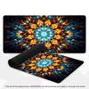 Large Mousepad Fire Mandala Pattern Mousepads Keyboard Mat Deskpad Pc Game Desk Mats Boho Art Mouse Mats For Laptop Desktop