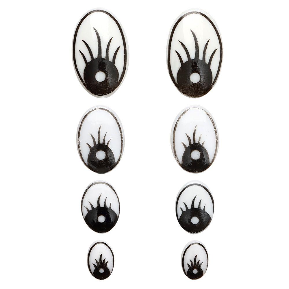 Мягкие детали игрушек, не самоклеящиеся аксессуары для кукол, глаза динозавра, кукла, ресницы, глаза, креативный подарок