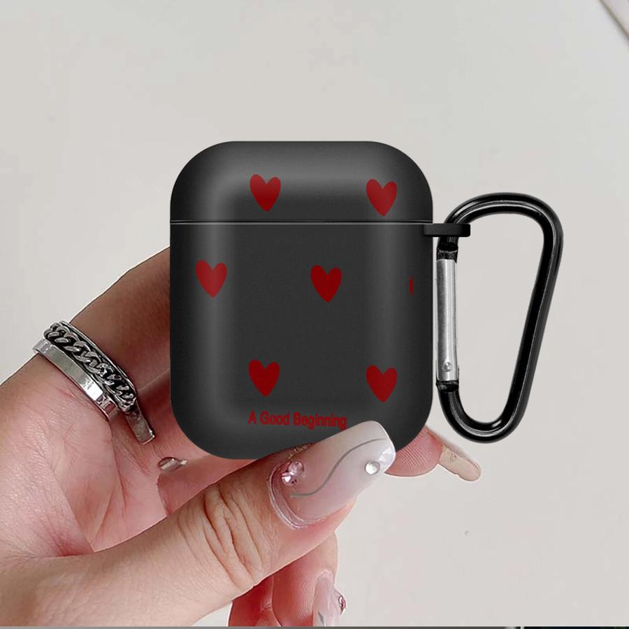 Модный Чехол в Форме Сердца для Airpods Pro3 4 2 Pro2 Pro 1 3 Чехлы для Наушников Обложка