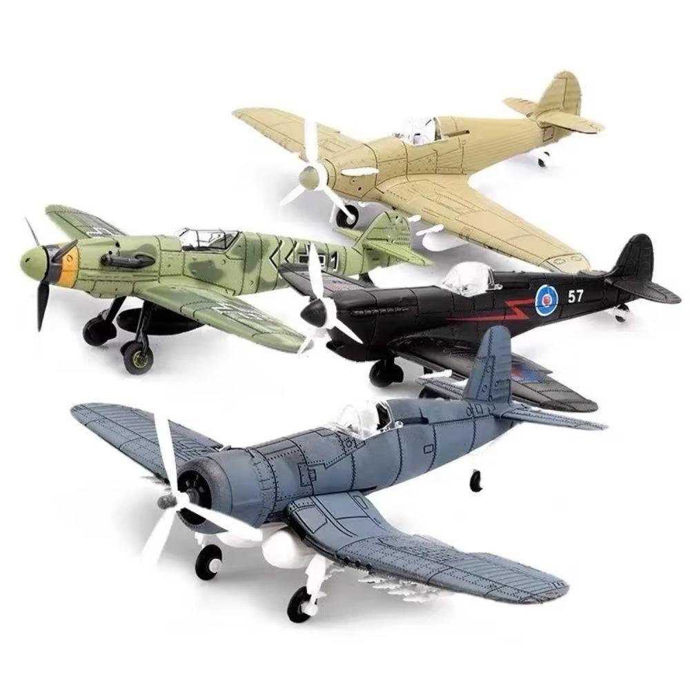 Модель истребителя Второй мировой войны 1/48 4D Сборный самолет Пластиковые DIY Аксессуары Игрушка Маленький самолет Игрушка Наборы для DIY-творчества для взрослых
