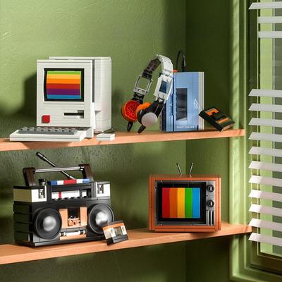 JAKI Jiaqi Classic Retro Appliances 3D Puzzle - детская развивающая игрушка и ностальгический подарок