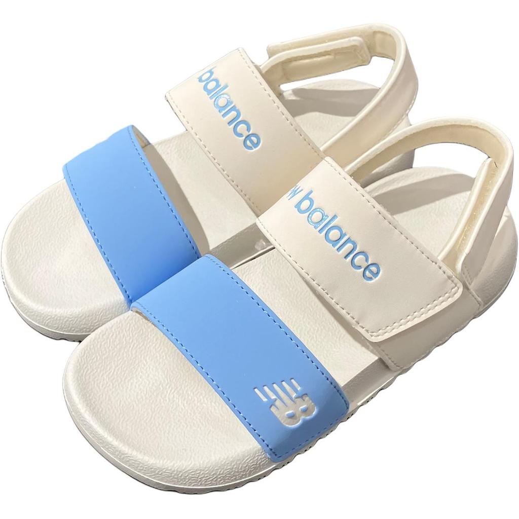 New Balance Nclay Fashionable Comfortable Durable Low-Top Walking Shoes Baby Shoes Apricot Blue SINCLAYB