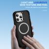 For iPhone 14 Pro Case Compatible with MagSafe Lens Frame Kickstand TPU + PC Shockproof Phone Cover