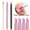Nail Polish Tools Grinding Stick Quartz Pen Engraved Grinding Pen Nail File Nail Surface Scrub Fine Dead Skin Nail Pen