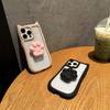 INS Милый 3D кошачий коготь держатель чехол для телефона iPhone 15 14 13 12 11 Pro Max Plus XR акриловый прозрачный чехол