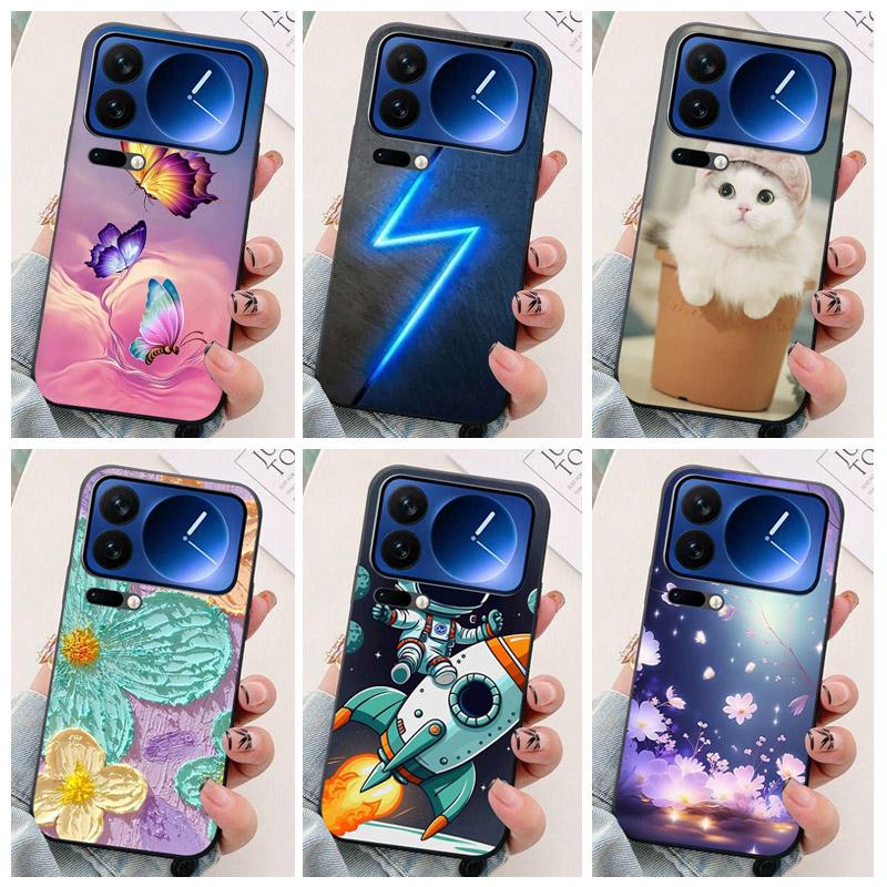 For Xiaomi 17 Ultra Phone Case astronaut Silicone Camera Protection Back Cover For Xiaomi Mi 17 Pro Max mi17 Ultra Funda Coque