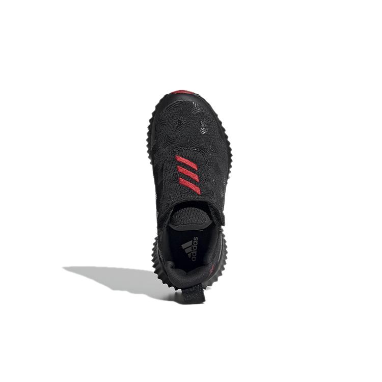 adidas Fortarun Tango Ac K Удобные Дышащие Низкие Детские Повседневные Кроссовки Черно-Красные Детские EG0002