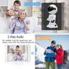 Robot with Small 1080P Wifi Surveillance Camera Infrared Vision