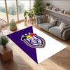 Anderlecht FC Soccer Football Pattern Soft Area Rug Non Slip Indoor Floor Carpet Sports Decor Mat for Bedroom