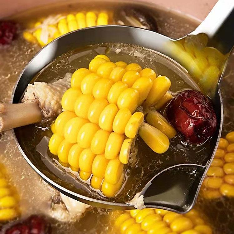 Кухонная ложка для отделения масла, ложка для масляного фильтра, нержавеющая сталь, ковш для отделения масла, пищевая шумовка, сито, ложка для супа в горячем горшке