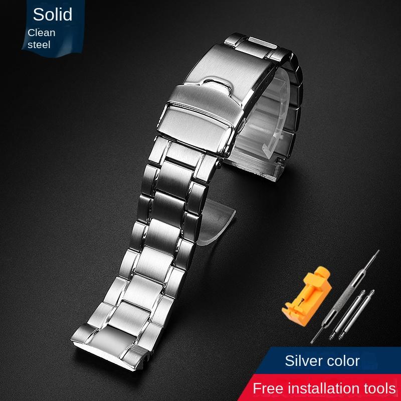 Для Seiko PROSPEX с перламутром SRPA21J1/SRPE99K1 srp777 srpc25 773 ремешок Цельностальной ремешок для часов браслет предохранительная застежка Браслет 22 мм