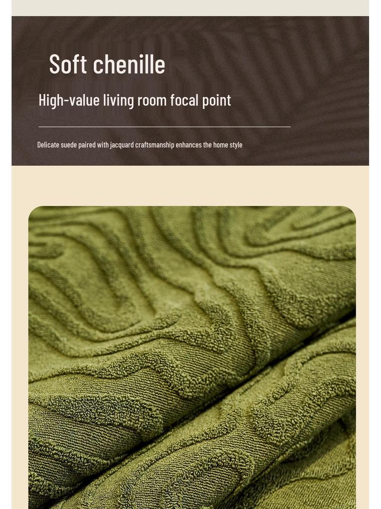 Универсальная противоскользящая подушка на диван из люксового велюра – Стиль четырех сезонов