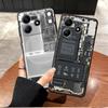 Чехол для Xiaomi Poco C51 M3 M4 Pro F3 F4 F5 X3 X4 X5 C65 M5 C50 Мягкая задняя крышка телефона Классическая печатная плата материнской платы