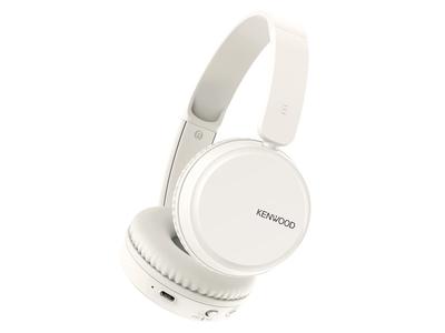 Беспроводные наушники JVC Kenwood KH-KZ30, идеально подходят для 35 часов непрерывного прослушивания, Белые, Bluetooth, Multi-Point, Микрофон, Телеработа, Воспроизведение,