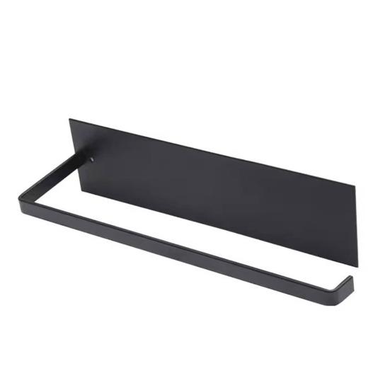 Держатель для рулона бумаги, вешалка для полотенец, прочная несущая способность, устойчивая к ржавчине, простая установка, не требующая перфорации, подвесная полка для хранения