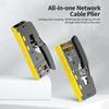 Проходной обжимной инструмент для кабеля Cat7 Cat6 Cat6A Cat5 Cat5E Инструмент для зачистки и обжима С 8P/6P Ethernet-коннекторами