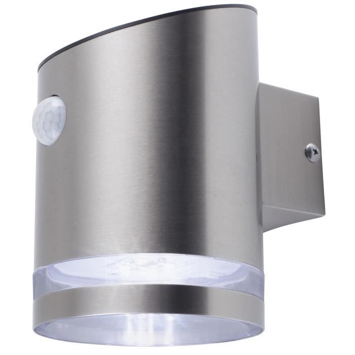 SMARTWARES Applique extérieure solaire avec détecteur de mouvement 5000.701