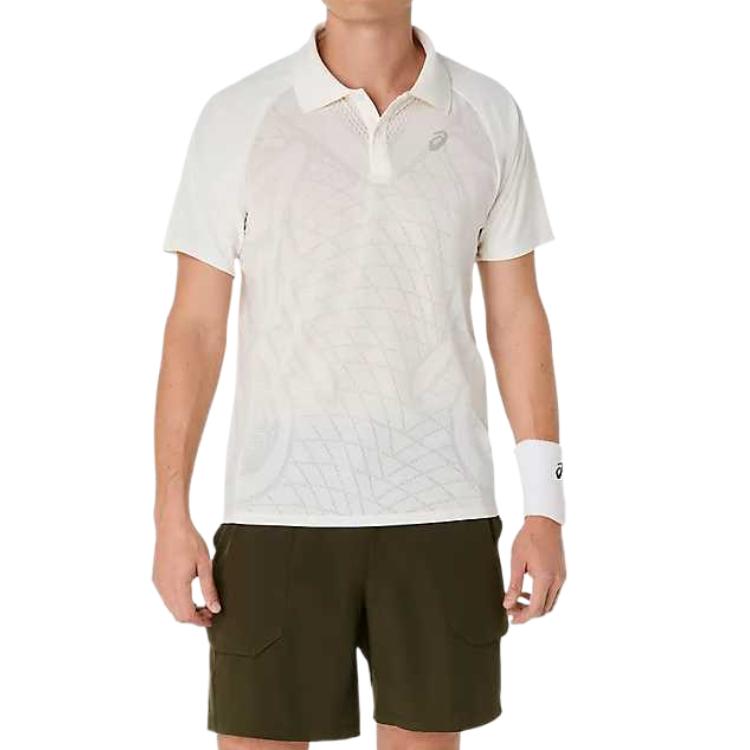 ASICS MATCH ACTIBREEZE Polo Shirt Men's White 2041A365-100