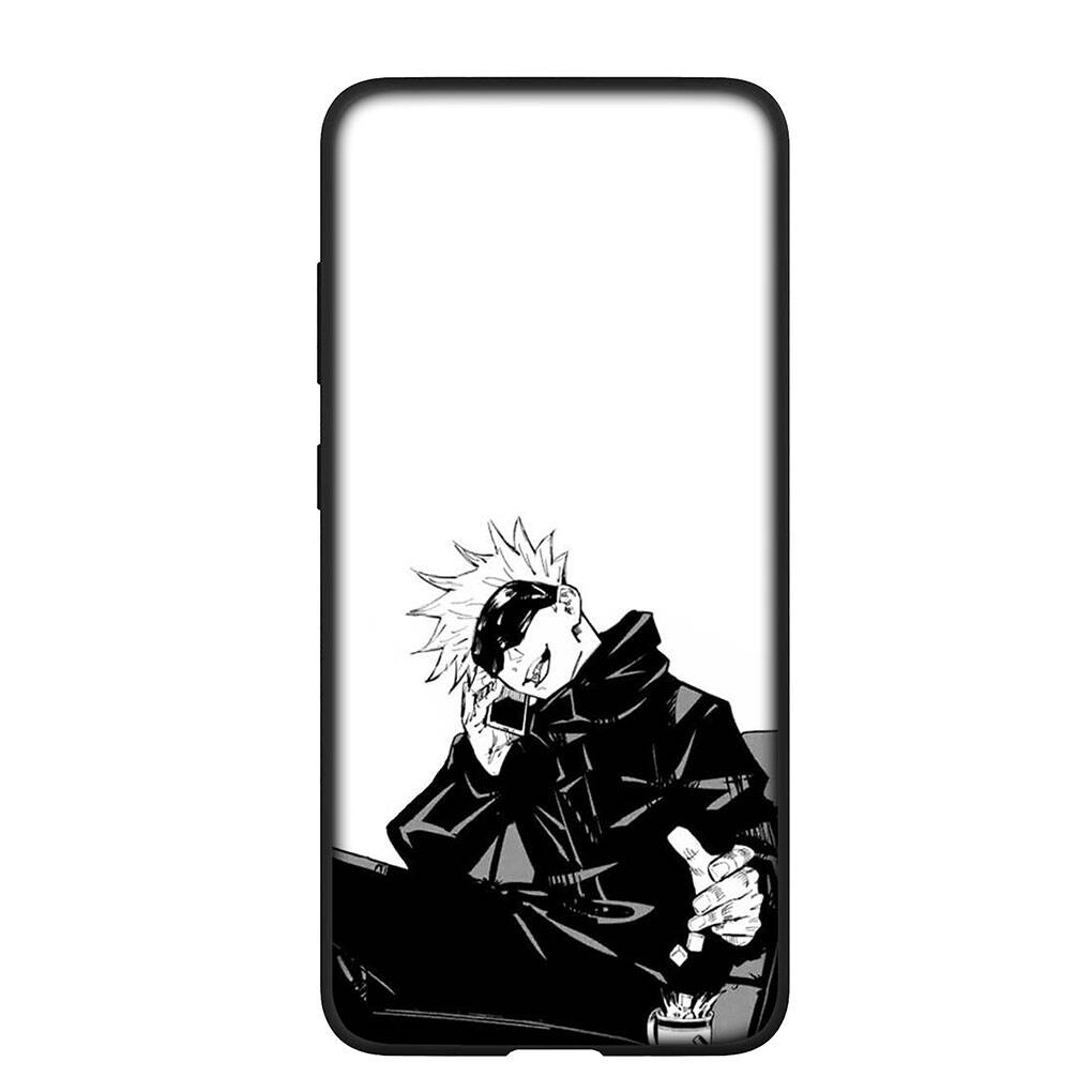 Чехол для iPhone 17 16 15 Xiaomi Poco F8 F7 X7 X6 M8 C85 C75 C71 Redmi Note 14 13 12 11 Pro Max A4 14C 13C 15C Мультяшный Jujutsu Kaisen Годжо Сатору Чехол