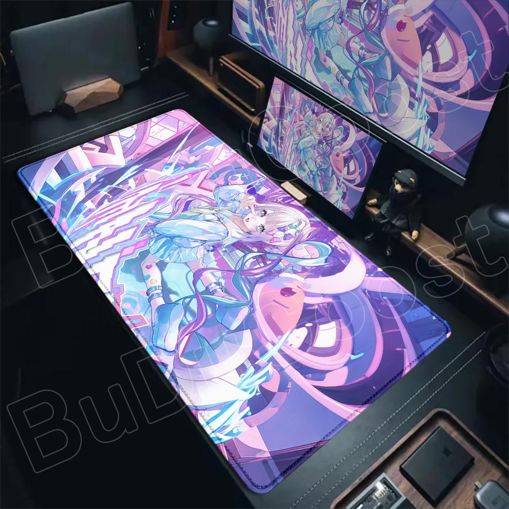 Needy Girl Overdose OMGkawaiiAngel Bishoujo games Mousepad PC Gaming Accessories Nonslip soft rubber Keyboard Mat Desktop Mat