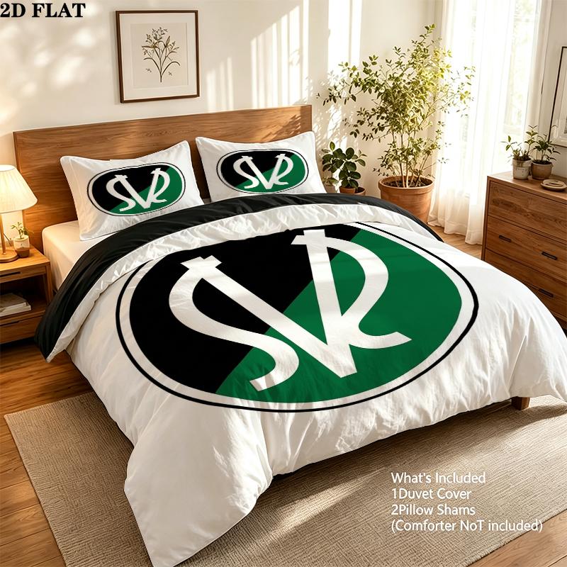 Sv Pattern Bedding uilt Set uilt Cover Pillowcase Home Decoration Birthday Gift (1 * duvet cover + 2 * pillowcase without core)