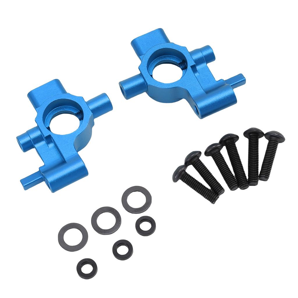 2PCS Front Steering Cup Replacement for 4 TEC DRIFT 1 10 Scale RC Car Aluminum Alloy 10537 Steering Spare Parts Blue