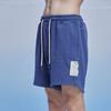 BALANT Classic Label Heavy Terry Shorts - Navy