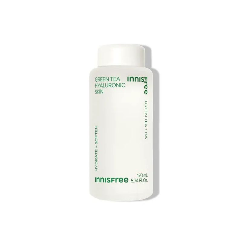 Innisfree Green Tea Hyaluronic Acid Hydrating Skin Toner Deep Moisture & Skin Balance Care 170ml