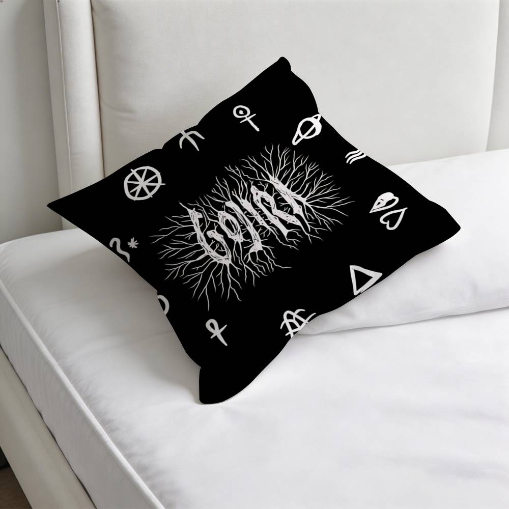 Band GGojiraS Printed Pillowcase Soft Polyester Pillow Cover Home Bedding Decor Print Gift No Pillow Core