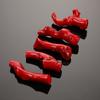 5Pcs Irregular Natural Red Coral Loose Beads Tree Branch Coral Pendant Charms