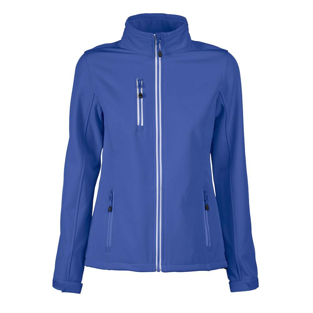 Printer RED Womens/Ladies Vert Soft Shell Jacket