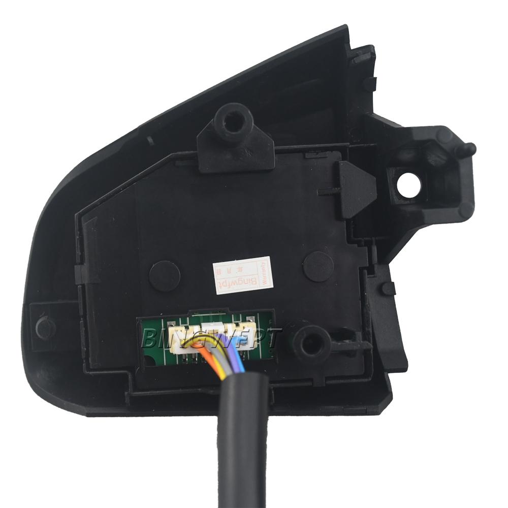 Для Mazda 3/5 CX7 BL 2008 2009 2010 2011 2012 2013 Высококачественный руль Кнопка переключения BT-аудио и круиз-контроля Стайлинг автомобиля