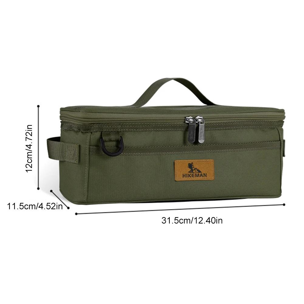 Cooking Utensil Organizer Portable Kitchen Utensil Storage Bag Large Capacity Waterproof Moisture-proof Outdoor Camping Supplies