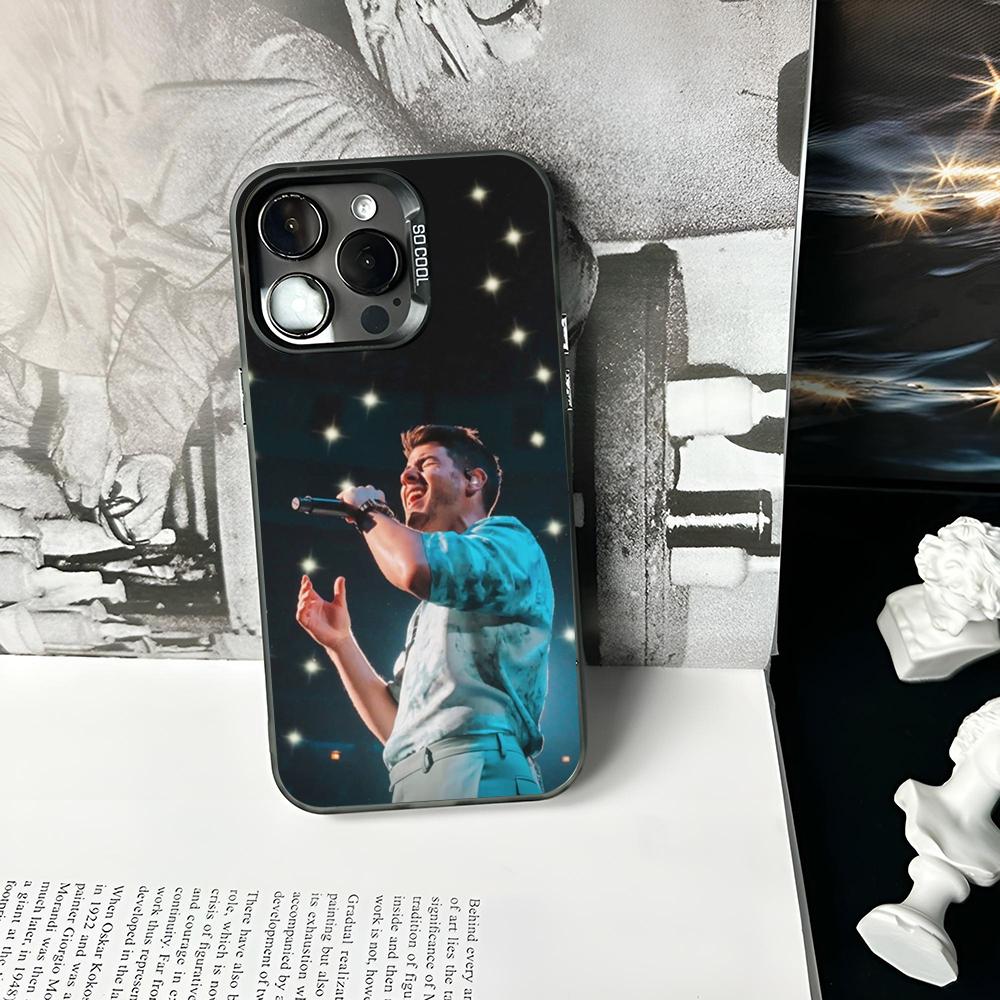 Чехол для телефона певца Jonas B-Brothers Матовый Цветной Серебристый Для IPhone 16 17 15 14 13 12 11 Pro Max Plus XS X Ударопрочный Жесткий Чехол