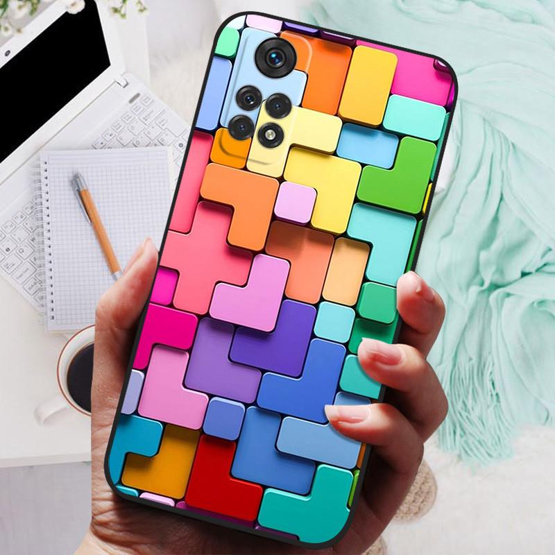 Для Redmi Note 11 Pro 5G 4G Чехол Мягкий ТПУ Силиконовый Бампер Задняя Крышка для Xiaomi Redmi Note11 Pro 11s Чехол для Телефона Мультяшные Фундас