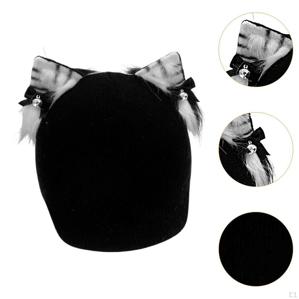 Чехол для шлема для сноуборда, легкий дизайн с кошачьими ушками, симпатичные аксессуары для сноуборда